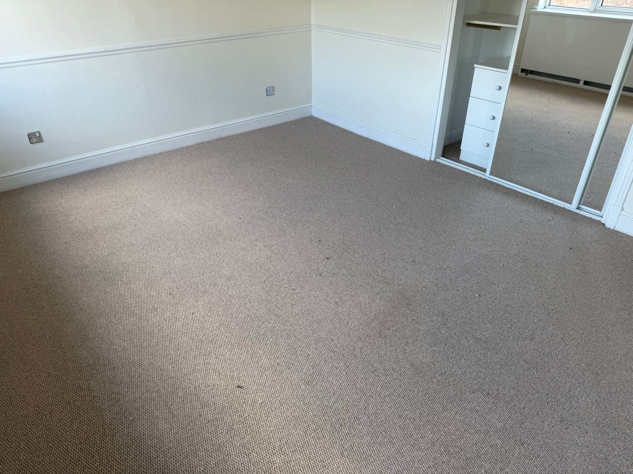 Luxury carpet installation